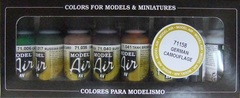 AV 71158 - Model Air Set: German Camouflage (8x17ml)